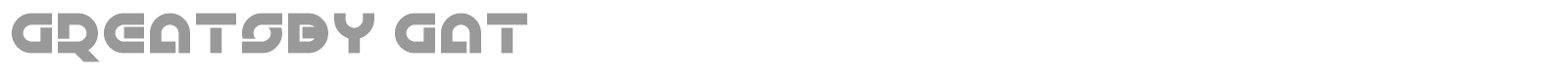 Greatsby Gat font preview